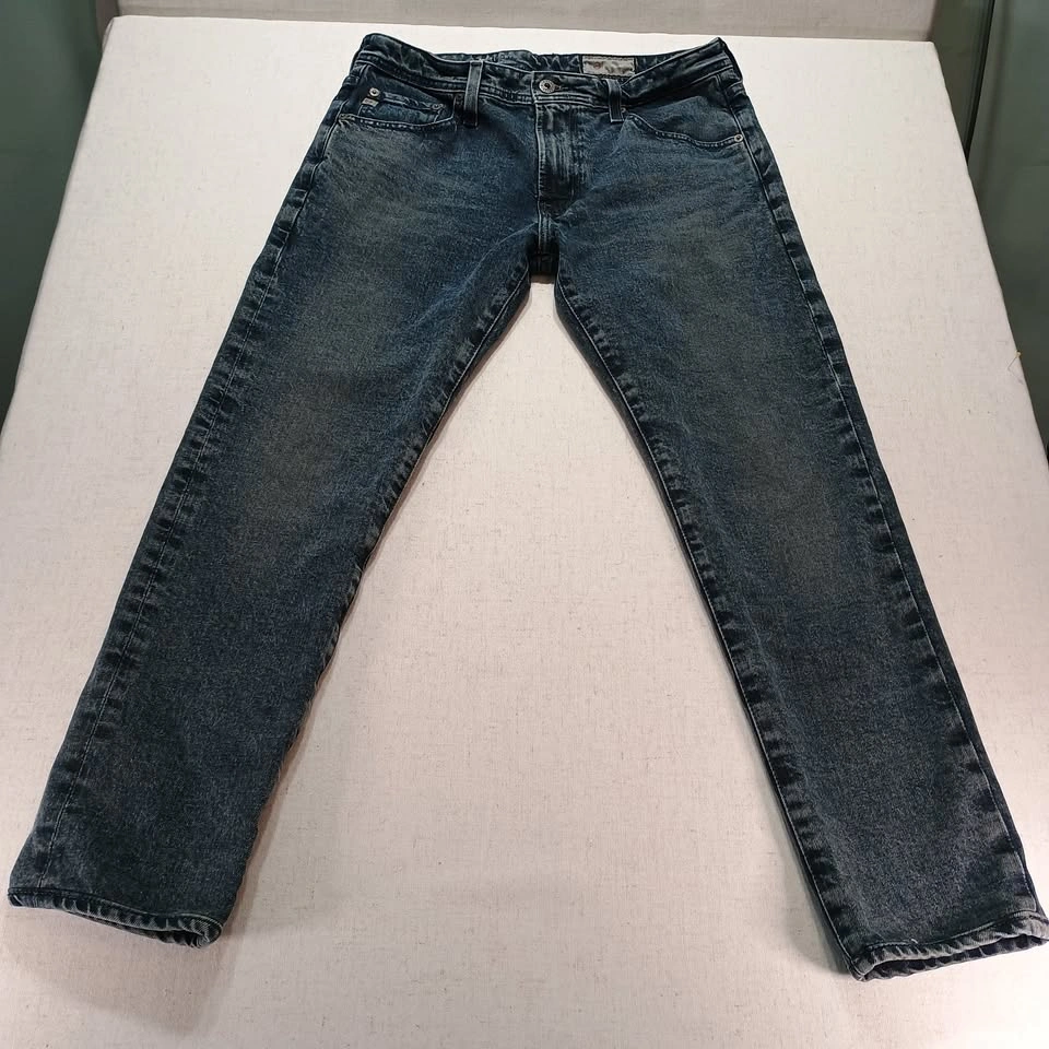 AG Adriano Goldschmied Dylan Skinny Jeans Dark Acid Wash 31x34 - photo 2