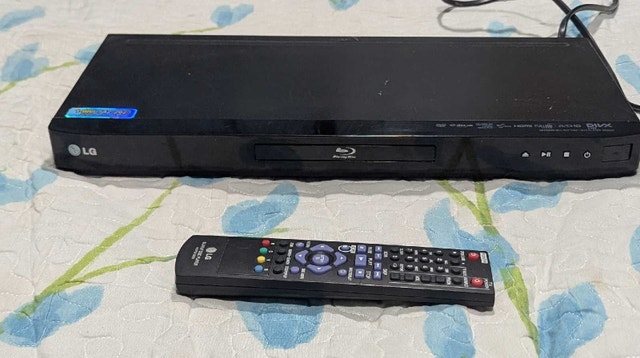 LG Blu-ray and dvd player