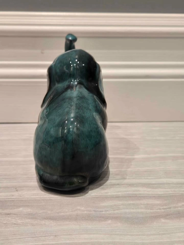 Authentic Blue Mountain Pottery Ceramic Elephant Figurine - photo 4