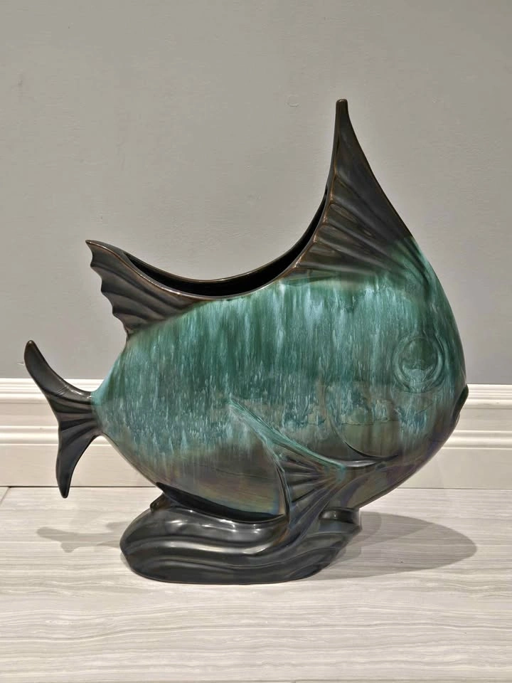 Authentic Blue Mountain Pottery Large Angelfish (#58)