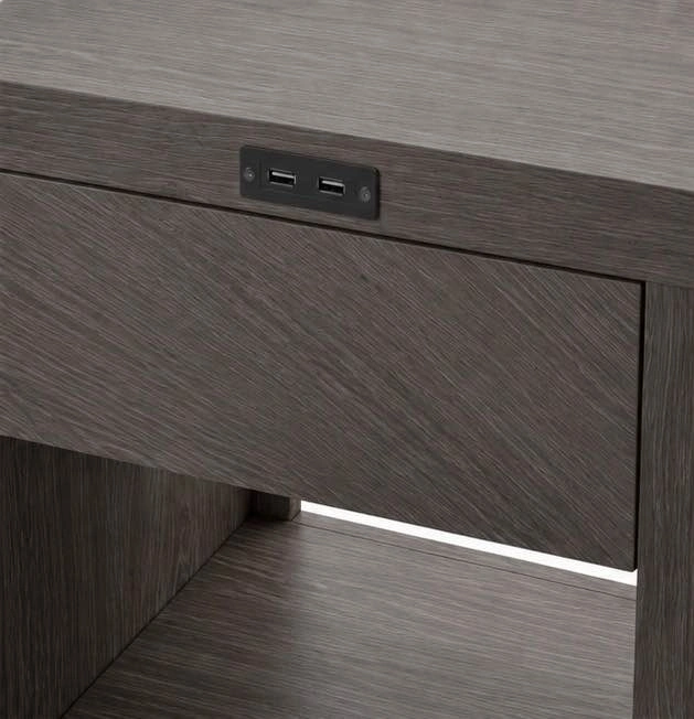 2 x Roybal Night Stand with USB Charging - photo 4