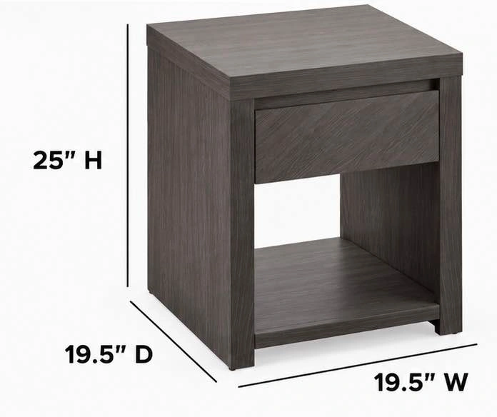 2 x Roybal Night Stand with USB Charging - photo 5