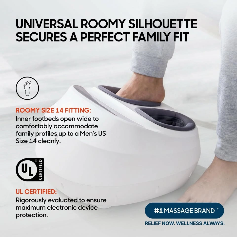 Sharper Image Shiatsu Foot Massager with Heat & Deep Kneading - photo 2
