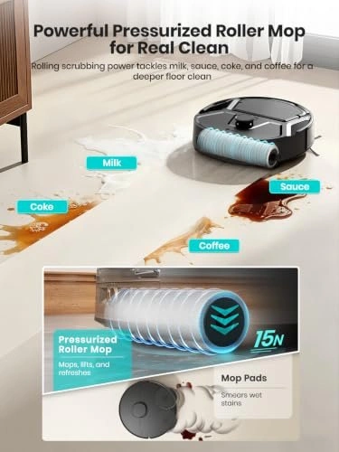 Lefant M210 PRO Omni Robot Vacuum and Mop - photo 2