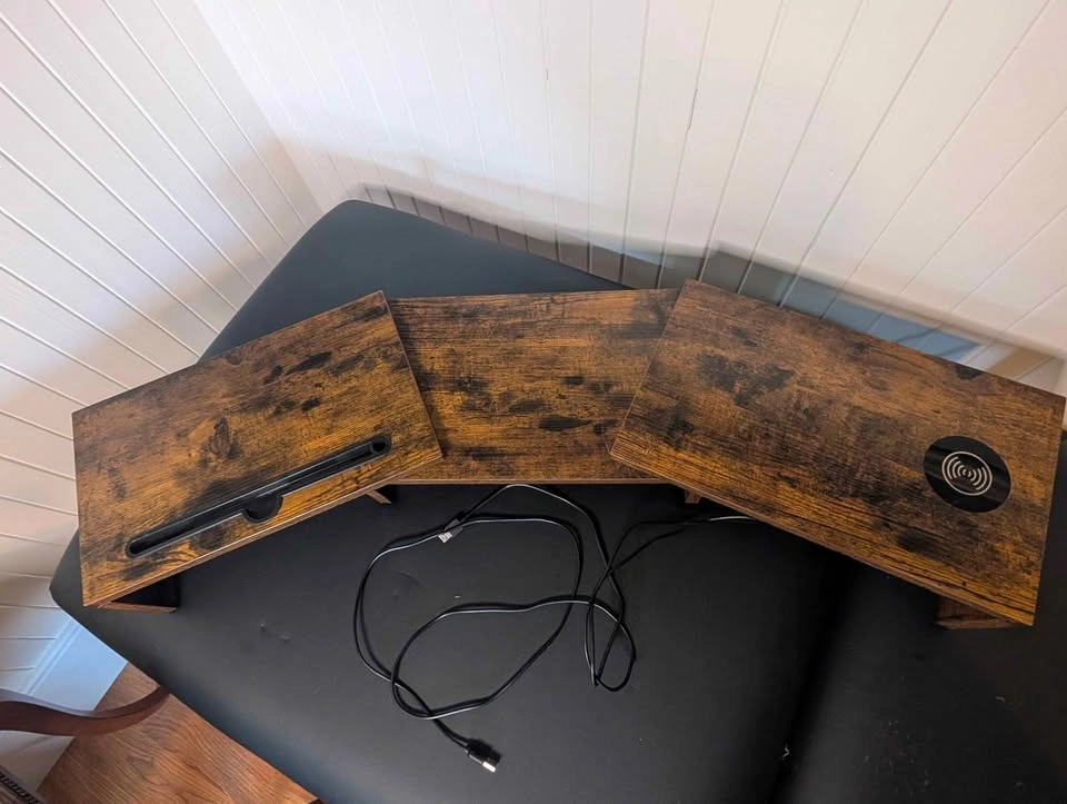 Monitor stand with charger & usb ports - photo 2