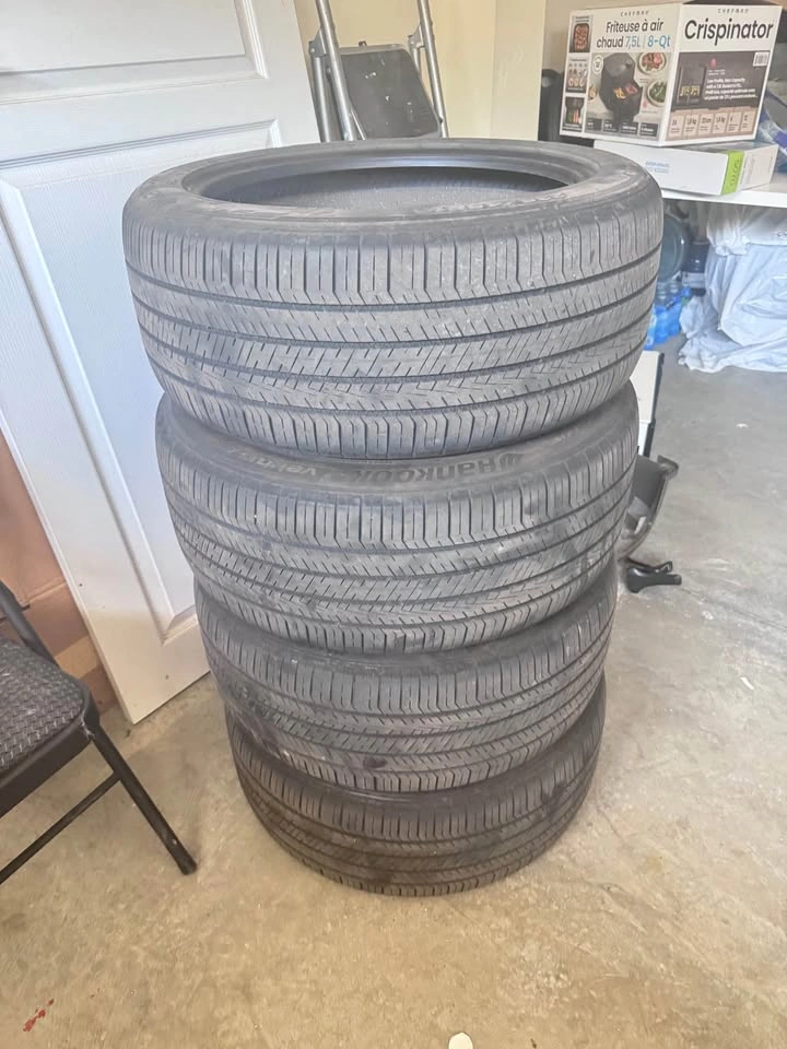 4 Tesla OEM Hankook Ventus S1 AS Tires – 235/45R18 - photo 2