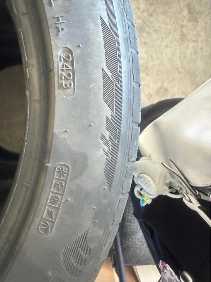 4 Tesla OEM Hankook Ventus S1 AS Tires – 235/45R18 - photo 3