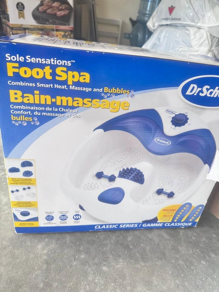 Dr. Scholl’s Sole Sensations Foot Spa – Foot Bath & Massager