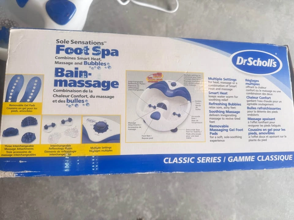 Dr. Scholl’s Sole Sensations Foot Spa – Foot Bath & Massager - photo 2