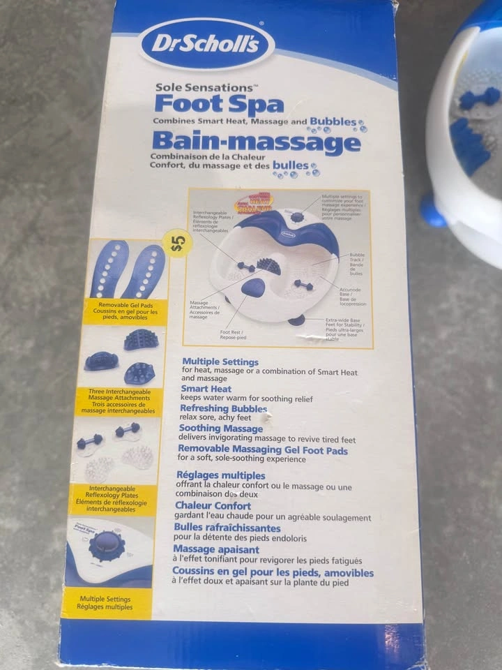 Dr. Scholl’s Sole Sensations Foot Spa – Foot Bath & Massager - photo 3