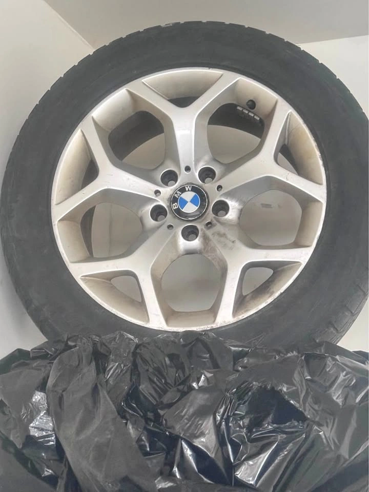 BMW 18” Rims + Winter Tires – $450