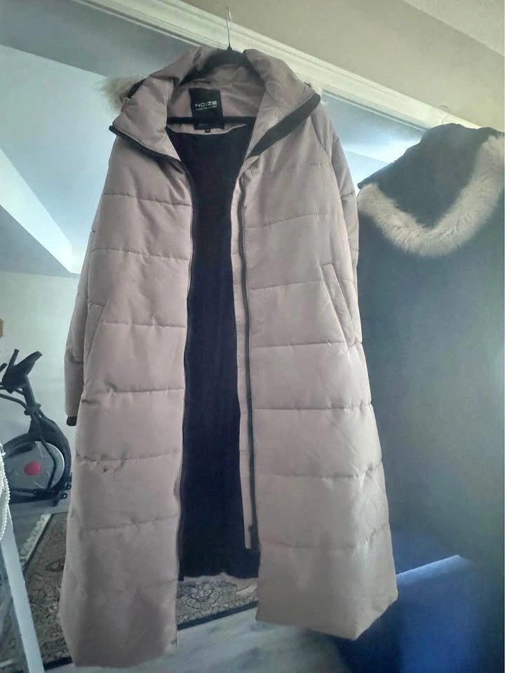 NOIZE Long Puffer Winter Coats