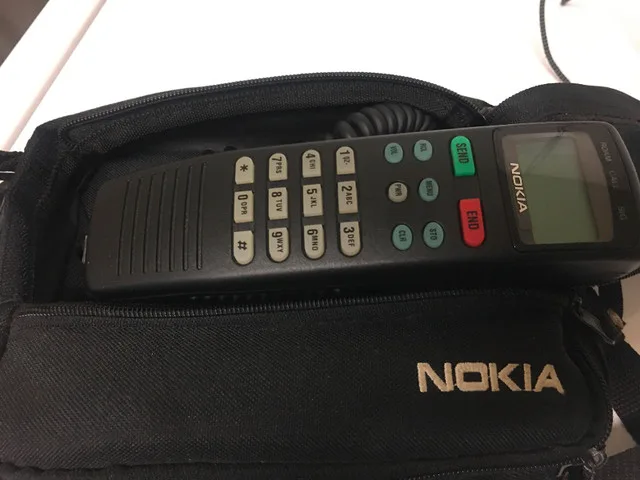 Nokia Mobile Car Phone Vintage image indicator(2)