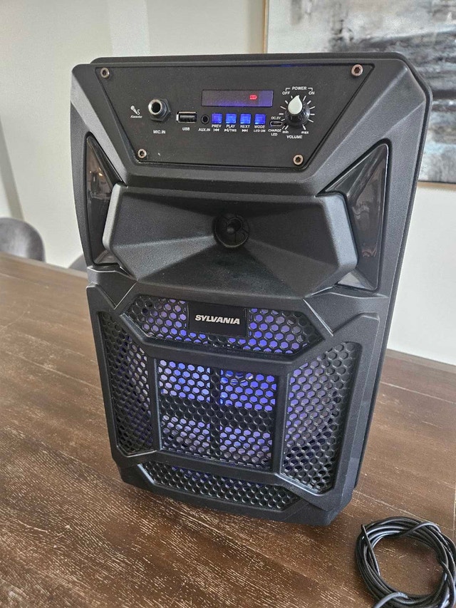 Sylvania Bluetooth Speaker - photo 2