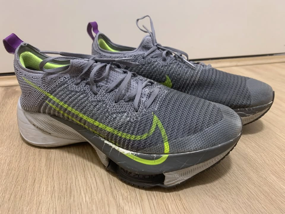 Nike Men's Air Zoom Tempo Next% FlyEase Particle Grey - photo 2