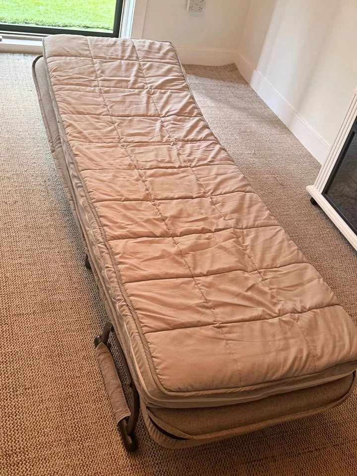 Convertible Chair Bed + Perfect-Fit Mattress