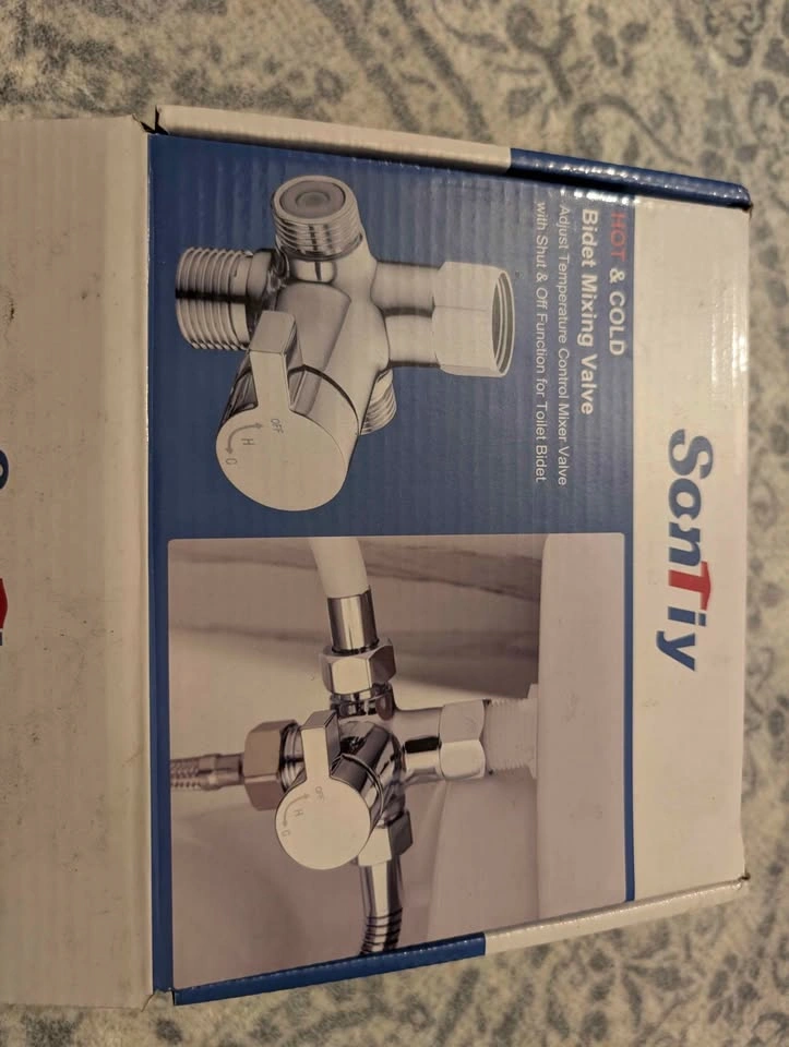 Hot/cold mixing valve for bidet - photo 2