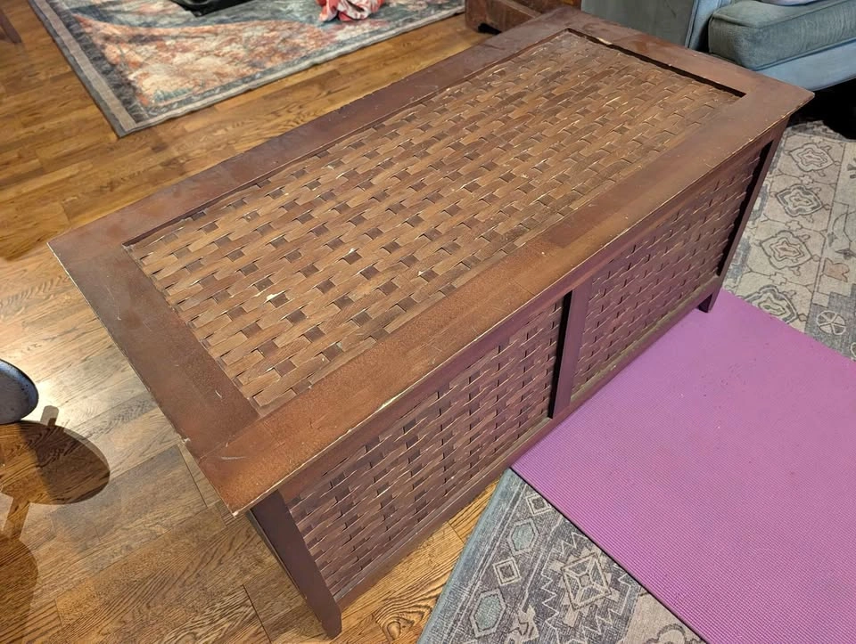 Wooden chest