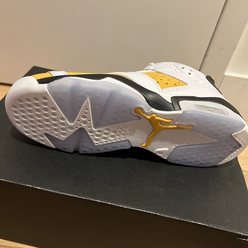 Size 4.5y (GS) Jordan 6 Retro Yellow Ochre 2024 - photo 2