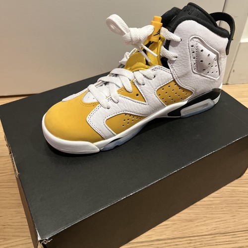 Size 4.5y (GS) Jordan 6 Retro Yellow Ochre 2024 - photo 4
