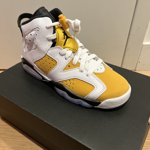Size 4.5y (GS) Jordan 6 Retro Yellow Ochre 2024 - photo 5