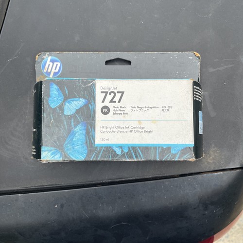 HP DesignJet 727 Photo Black Ink Cartridge 130ml BP323A