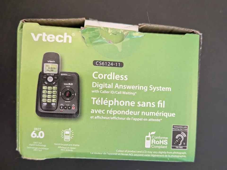 VTech DECT 6.0 Cordless Phone with Answering System image indicator(5)