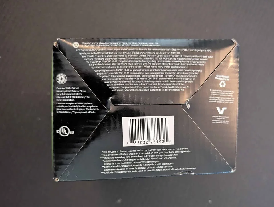 VTech DECT 6.0 Cordless Phone with Answering System image indicator(6)