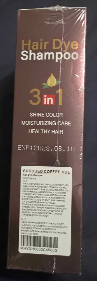 Amococo Hair Dye Shampoo Brown Colour - photo 3