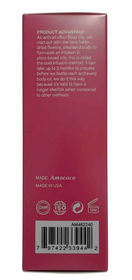 Amococo Body Juice Handcrafted Body Oil Strawberry Shortcake 220 - photo 3