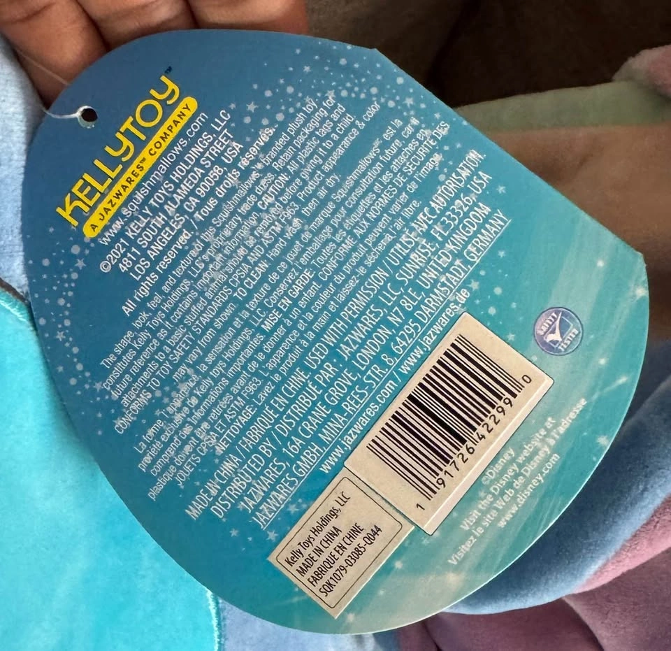 Disney Stitch Squishmallow – Large Plush – Original Tag - photo 2
