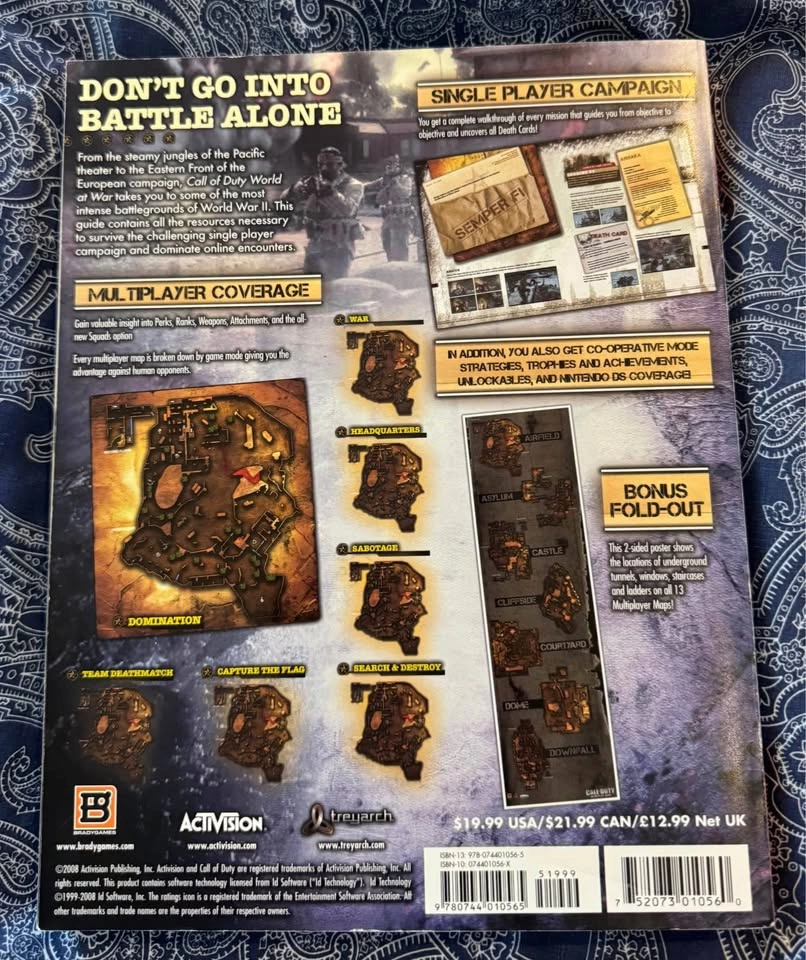 Call of Duty: World at War BradyGames Strategy Guide (2008) - photo 2