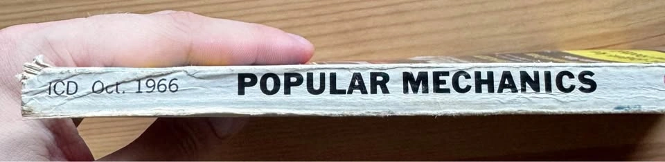 Vintage Automotive Book Collection – Popular Mechanics 1966 - photo 3