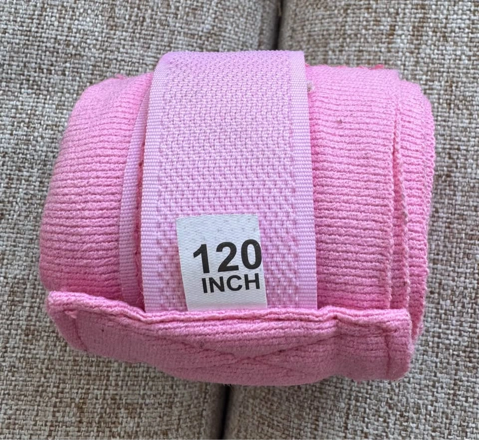 Boxing Hand Wrap + Satin Heatless Hair Curlers – 2-Piece Lot - photo 2