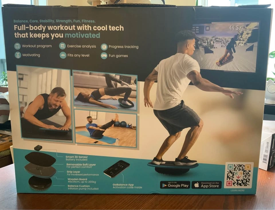 Balance Board, App-Enabled; interactive Bodyweight Trainer - photo 2