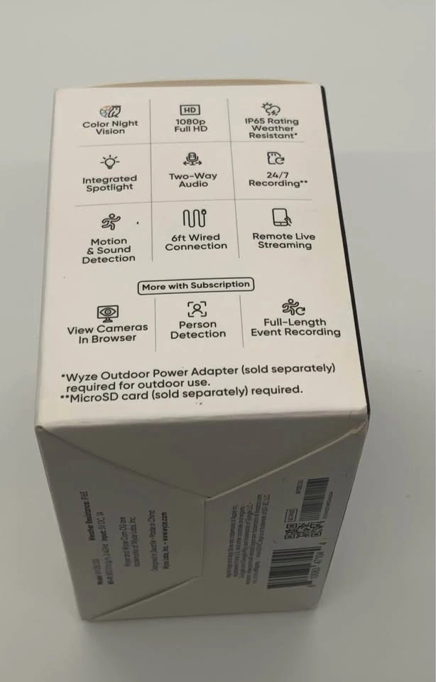 Wyze Cam OG, indoor/outdoor, colour vision, wired - photo 2