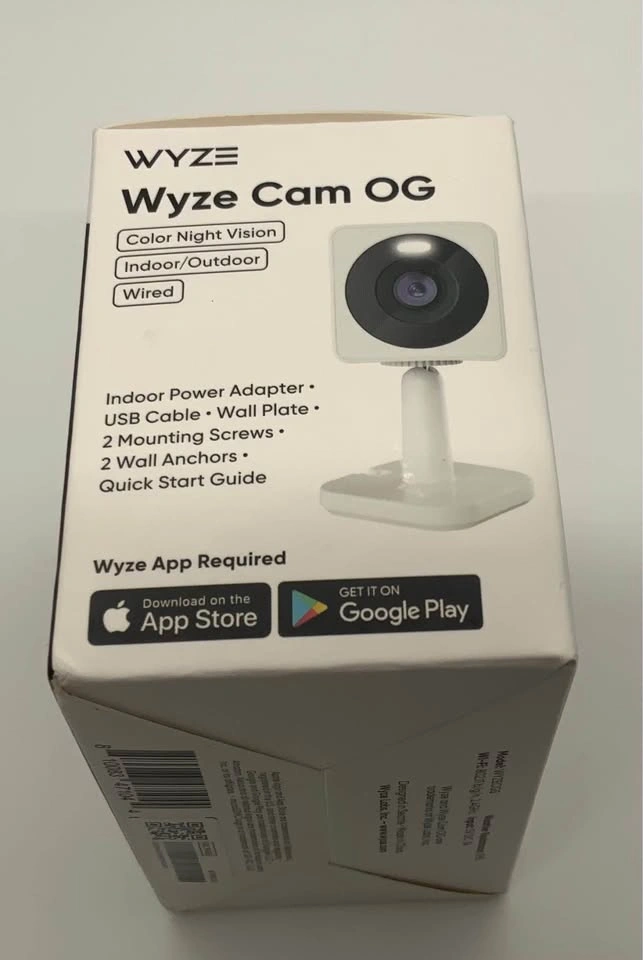 Wyze Cam OG, indoor/outdoor, colour vision, wired - photo 4