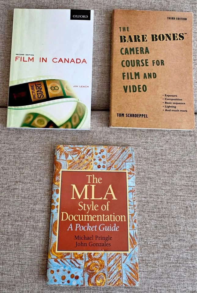 Film & Filmmaking Books – Film in Canada / Camera Course / MLA