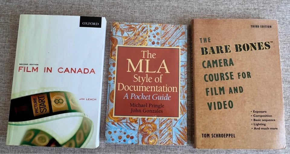 Film & Filmmaking Books – Film in Canada / Camera Course / MLA - photo 2