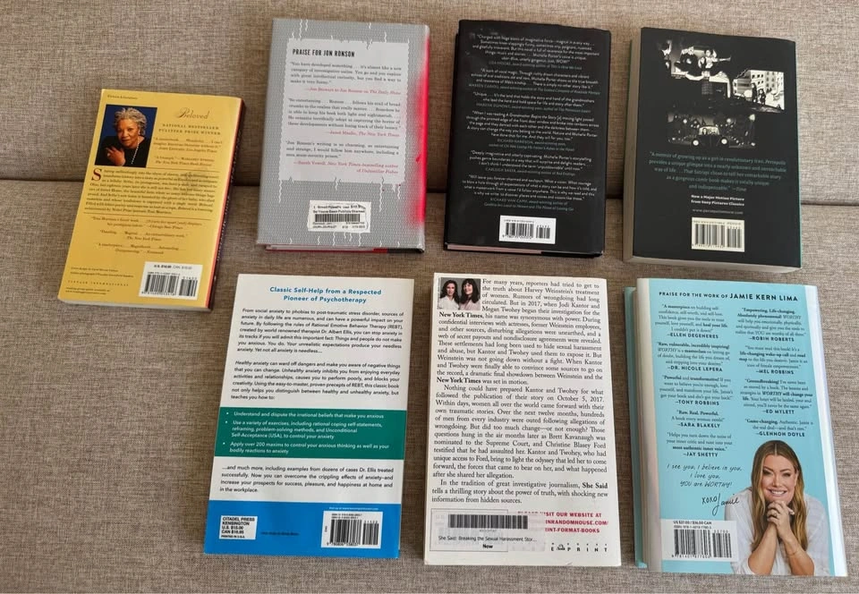 5-Book Lot – Jon Ronson, Michelle Porter, She Said & More - photo 3