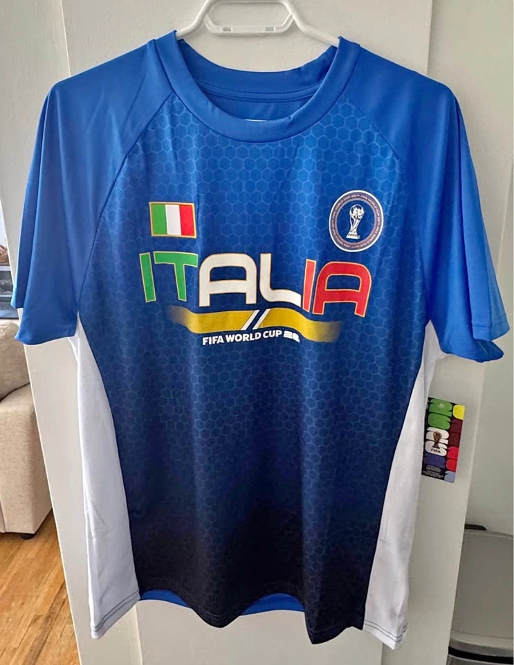 🇮🇹 NEW Official Team Italy FIFA Jersey (With Tags)