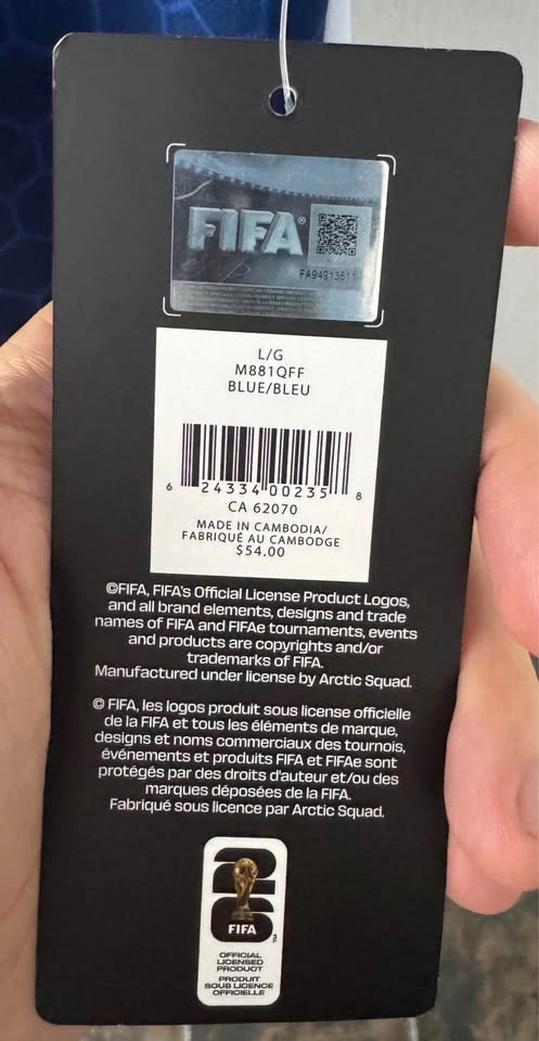 🇮🇹 NEW Official Team Italy FIFA Jersey (With Tags) - photo 4