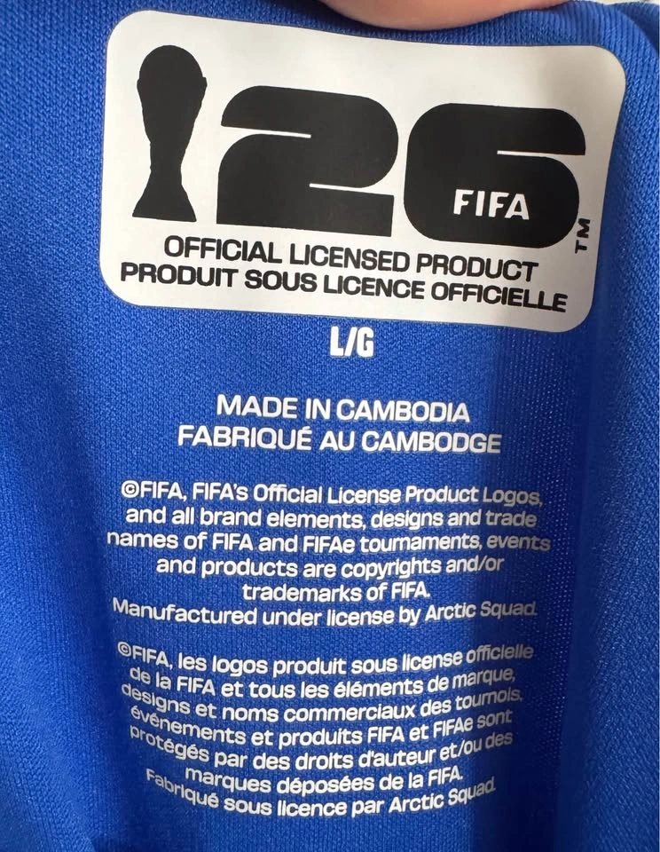 🇮🇹 NEW Official Team Italy FIFA Jersey (With Tags) - photo 5