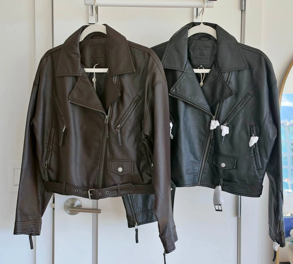 BNWT Max Studio Faux Leather Jacket