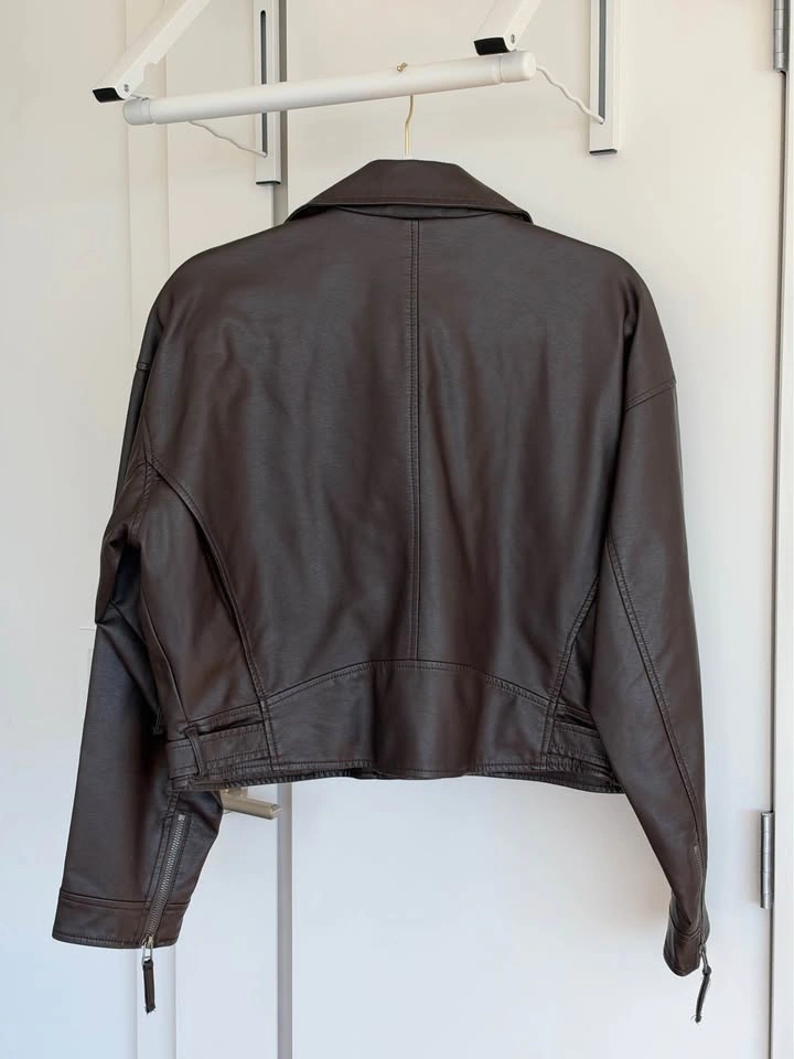 BNWT Max Studio Faux Leather Jacket - photo 3