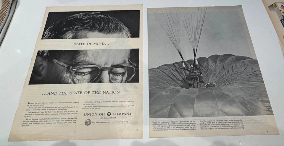 Vintage 1950s–1960s Magazine Advertisement Pages Lot - photo 4