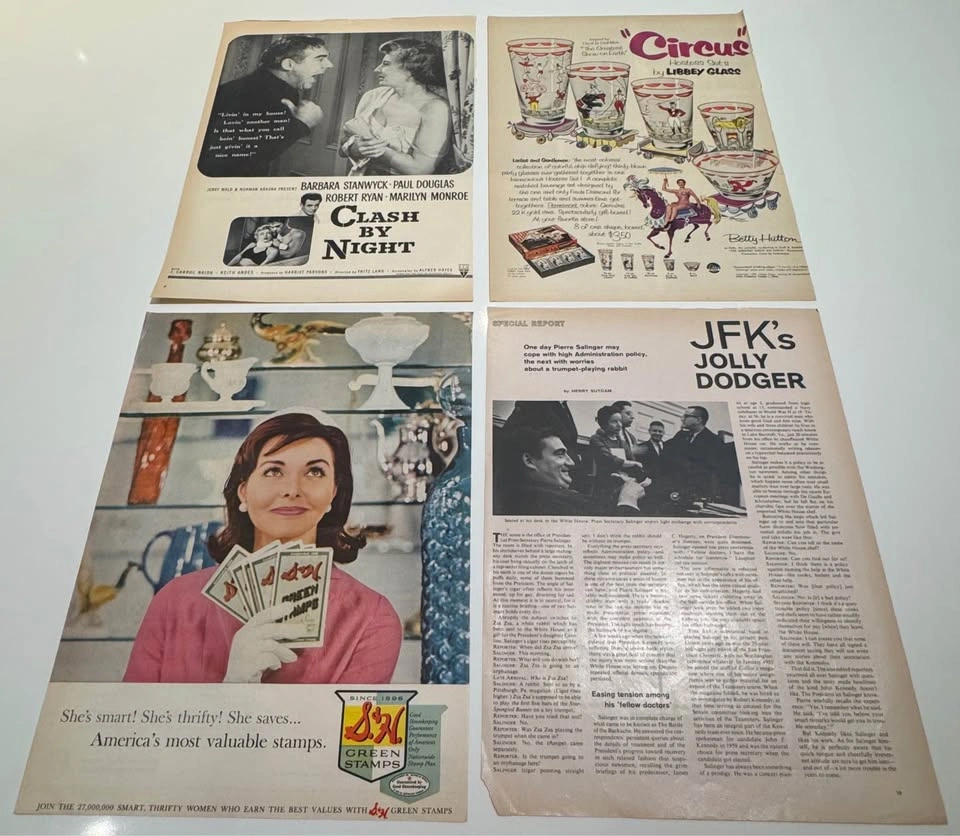 Vintage 1950s–1960s Magazine Pages & Advertisements Lot - photo 3