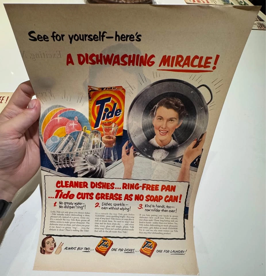 Vintage Tide & Silex Kitchen Advertising Lot (2 Ads, 1950s) - photo 4