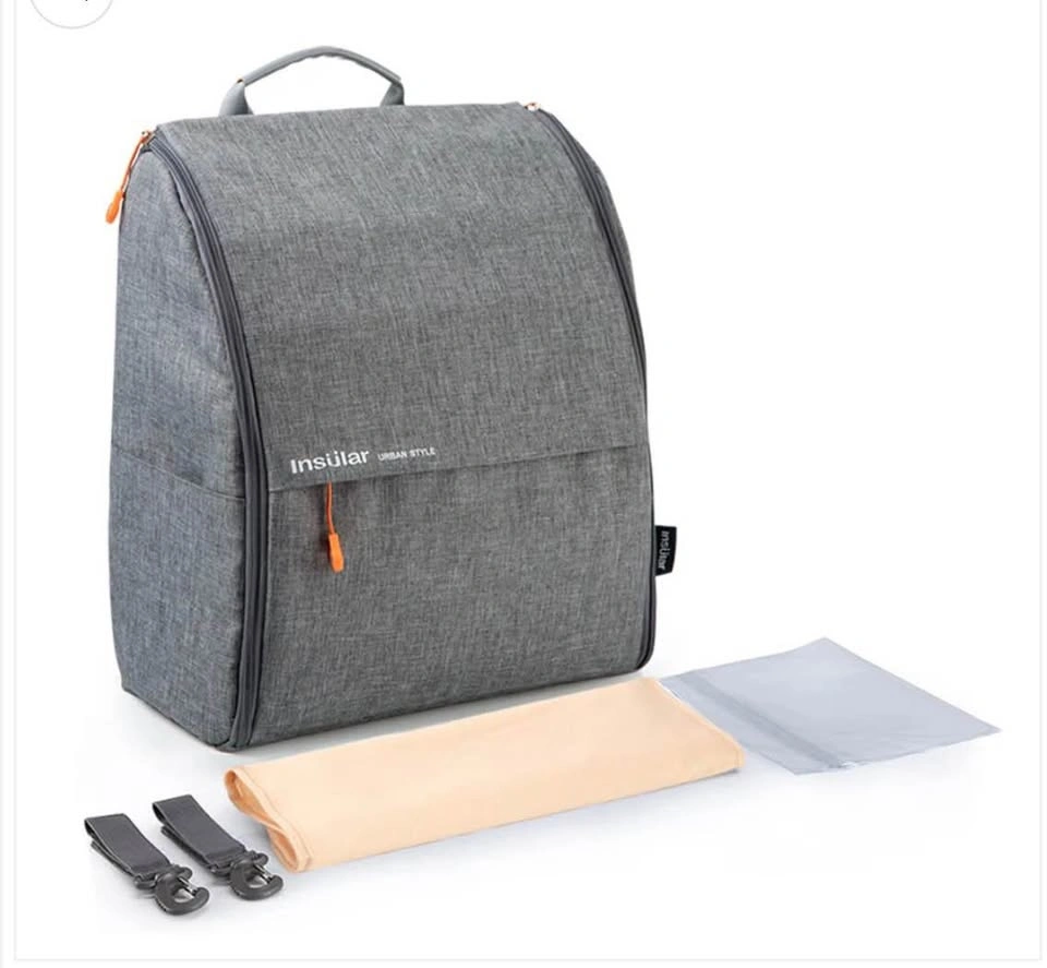NEW Grey diaper bag - photo 2
