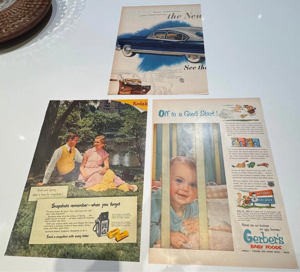 Vintage Mobilgas Pegasus Original Magazine Ads (2) - photo 3